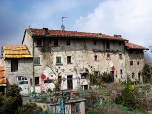 La casa natale di Antonio Baroni a Sussia di S. Pellegrino Terme