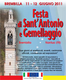 Festa di S. Antonio e gemellaggio a Brembilla