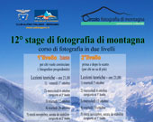 12° stage di fotografia di montagna