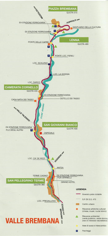 Ciclovia di Valle Brembana 