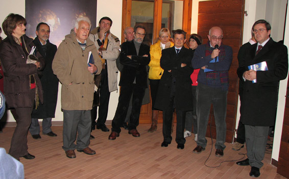 Un momento dell'inaugurazione