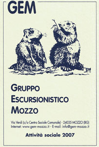 GEM - Programma escursionistico 2007