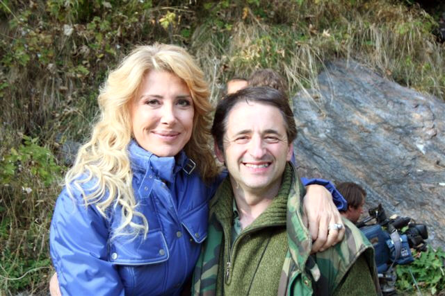 Baldovino con Gabriella Carlucci