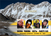 Spedizione alpinistica Shisha Pangma 8.027 m.