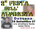 2^ festa dell'alpinista - Dossena 15 settembre 07
