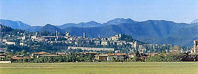 Vista su Bergamo Alta