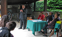 Il rag. Ruch introduce la premiazione