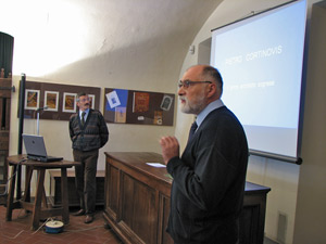 Il prof. Ivano Sonzogni presenta la conferenza