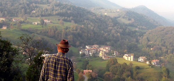 Da Pizzino vista sulla frazione Grasso 