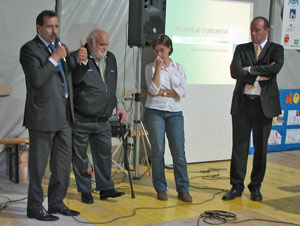 Alberto Mazzoleri, Sindaco di Taleggio, presenta il Convegno - foto Piero Gritti 7 ott 07