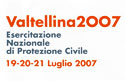Valtellina 2007 - Esercitazione Nazionale di Protezione Civile