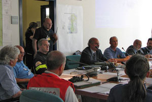 Riunione conclusiva nella Sala Consiliare del Comune di Zogno
