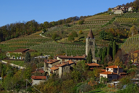 Da Mapello al Monte Canto sul sentiero 891 il 22 novembre 2015 - FOTOGALLERY