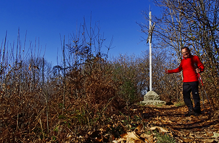 Da Mapello al Monte Canto sul sentiero 891 il 22 novembre 2015 - FOTOGALLERY