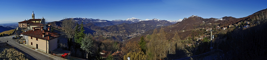 Panorama da S. Antonio Abbandonato, punto di partenza