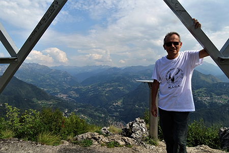 Al Monte Zucco (1232 m) da S. Antonio Abbandonato il 21 agosto 2018  - FOTOGALLERY