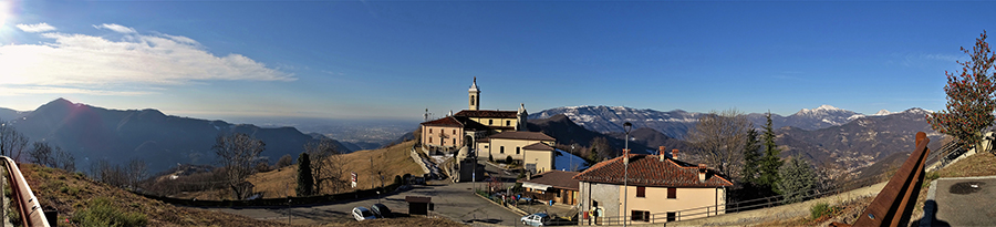 Panorama da S. Antonio Abbandonato, punto di partenza