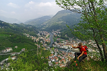 Monte Zucco (Direttissima / Sentiero Panoramico) da San Pellegrino Terme il 22 aprile 2016  - FOTOGALLERY