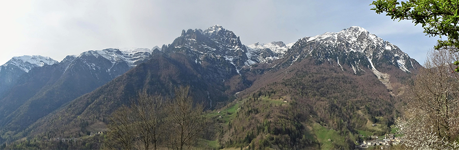 Vista panoramica dalla Baita della Costa del Gras