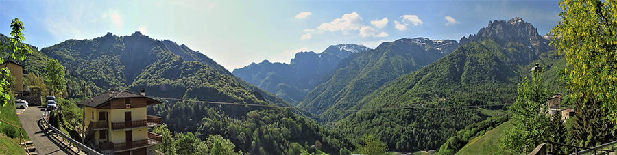 Vista panoramica da Cantello di Valtorta