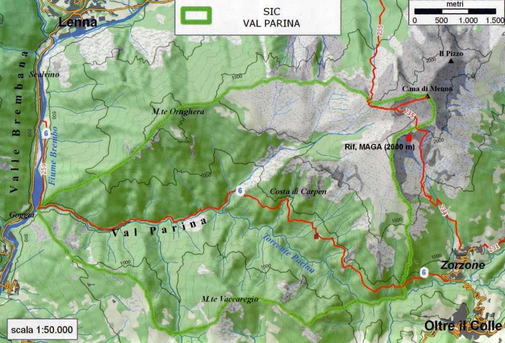 SIC 3 - VAL PARINA (SICIT2060008)