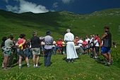 Al Rif. Santamaria in Leten in festa e al Passo del Re domenica 3 luglio 2011 - FOTOGALLERY