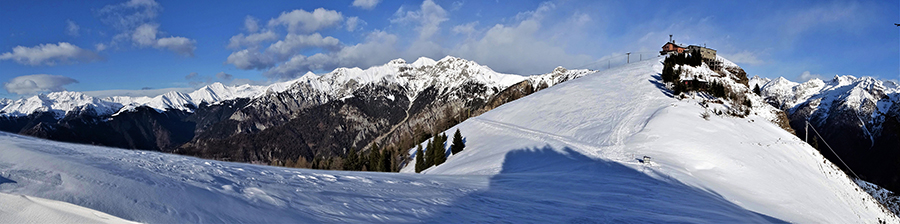 Il Monte Torcola emerge sulla Torcola Soliva