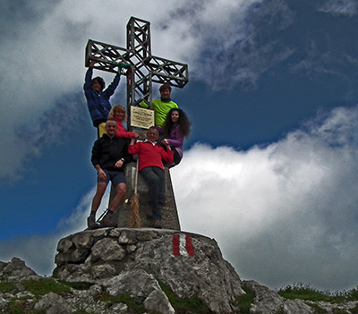 Salita al MONTE ALBEN (2019 m.) dal Passo della Crocetta (1276 m.) domenica 10 giugno 2012  - FOTOGALLERY