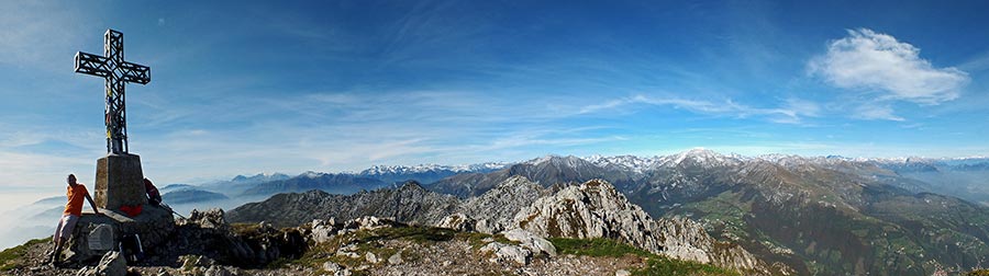 Panoramica da Cima Alben