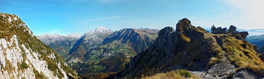 Salendo in Alben sul sentiero 501 - Col dei Brassamonti