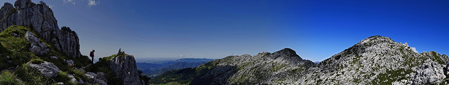 Alben ad anello con Cima Alben e Cima Croce il 6 sett. 2015