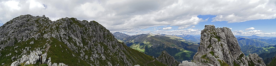 Vista in Cima Croce