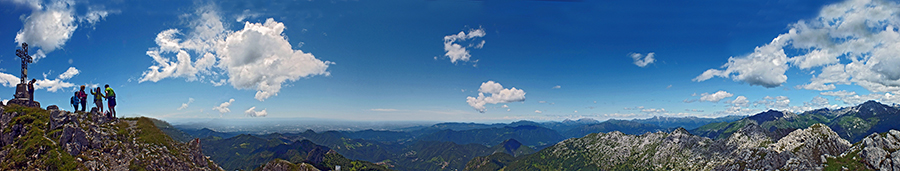 ALBEN ad anello con Cima Alben e Cima Croce, bello ! (30-06-2014)