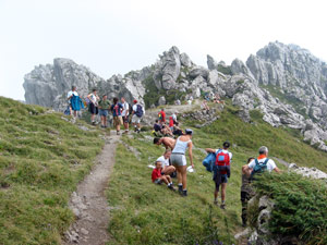 Passo la Forca...crocevia dei sentieri per le cime d'Alben