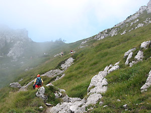 In vista del Passo la Forca (1848 m.)