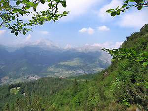 Vista verso la Conca dell'Alben, Zambla, Grem e Arera