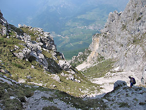 Ultime rampe in vista della cresta