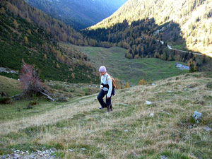 Sul sentiero Baite di Mezzeno > Passo della Marogella - foto  Piero Gritti