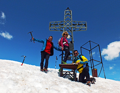 PIZZO ARERA (2512 m), primaverile con neve, il 15 maggio 2014 - FOTOGALLERY