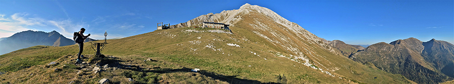 PIZZO ARERA (2512 m) ad anello, salito dalla cresta est e sceso dalla sud il 26 giugno 2018