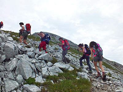 PIZZO ARERA il mattino, concerto del Bepi & The Prismas il pomeriggio al Rifugio Capanna 2000 il 27 luglio 2014- FOTOGALLERY