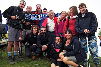 PIZZO ARERA il mattino, concerto del Bepi The Prismas il pomeriggio al Rifugio Capanna 2000 il 31 luglio 2011 - FOTOGALLERY