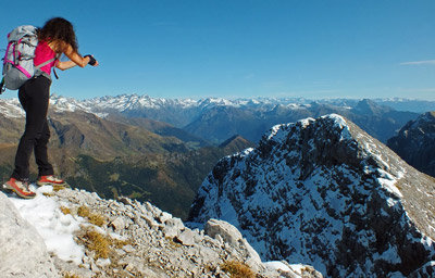 PIZZO ARERA (2512 m.), con giro ad anello, salito dalla cresta est e sceso dalla sud, il 21 ottobre 2012  - FOTOGALLERY