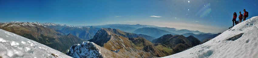 Dal Pizzo Arera cima est