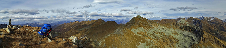 Anello dei MONTI ARETE e VALEGINO da Cambrembo il 15 nov. 2015 