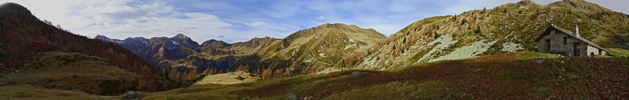 Panorama alla Baita del Buco (1836 m)