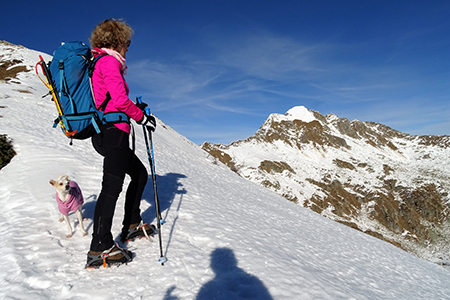 Sulle nevi di Arete (2227 m) e Valegino (2415) dal Forno di Cambrembo il 17 dicembre 2016 - FOTOGALLERY