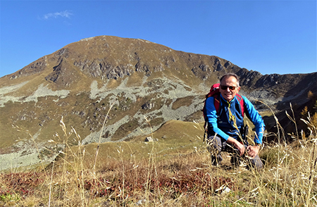 Anello dei MONTI ARETE (2227 m) e VALEGINO (2415 m) da Cambrembo di Valleve il 14 ottobre 2018 - FOTOGALLERY