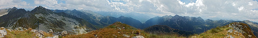 Dalla vetta del Monte Valegino (2415 m.) 