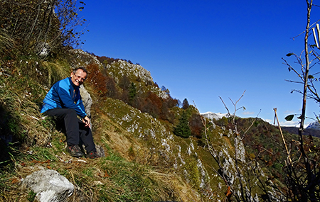 Dalla Culmine di S. Pietro allo Zuc di Maesimo sul sentiero alto estivo 21 DOL il 19 ottobre 2015   - FOTOGALLERY